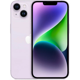 Смартфон Apple A2882 iPhone 14 128Gb 6Gb фиолетовый моноблок 3G 4G 1Sim 6.1