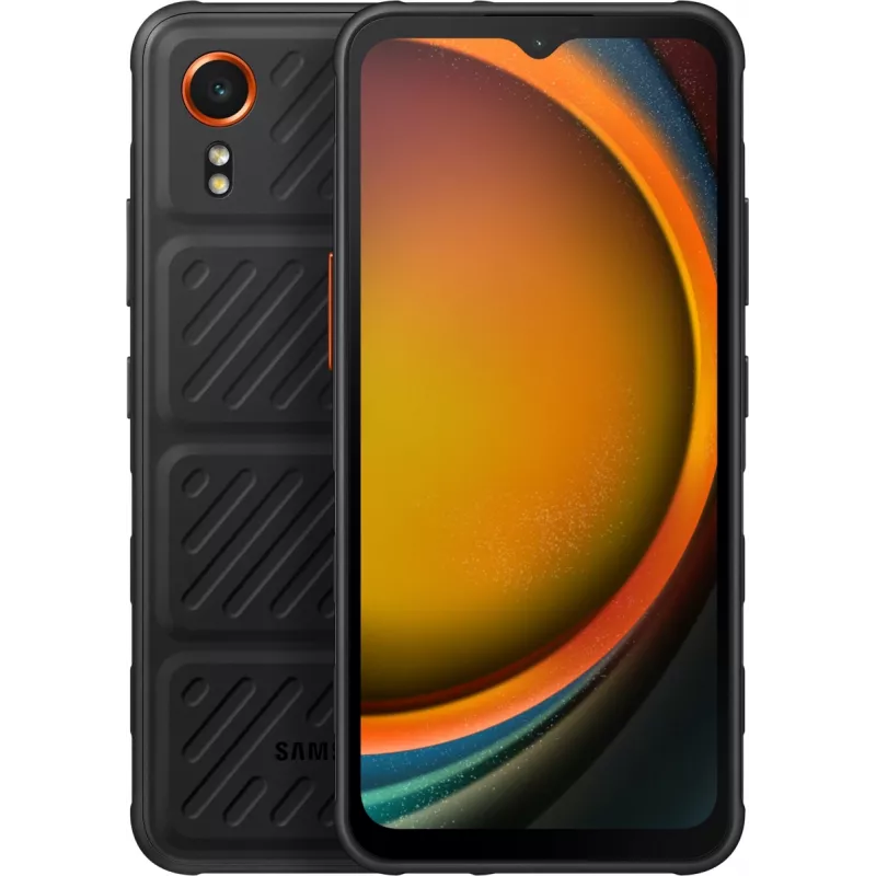 Смартфон Samsung SM-G556B Galaxy XCover7 128Gb 6Gb черный моноблок 3G 4G 1Sim 6.6" 1080x2408 Android 14 50Mpix 802.11 a/b/g/n/ac NFC GPS GSM900/1800 GSM1900 Protect microSD max1024Gb