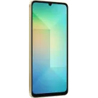 Смартфон Samsung SM-A065F Galaxy A06 128Gb 4Gb золотистый моноблок 3G 4G 2Sim 6.7" 720x1600 Android 14 50Mpix 802.11 a/b/g/n/ac GPS GSM900/1800 GSM1900 microSD max1024Gb