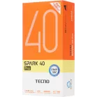 Смартфон Tecno Spark 40 Pro 256Gb 8Gb титан моноблок 3G 4G 2Sim 6.78" 1224x2720 Android 15 50Mpix 802.11 a/b/g/n/ac/ax NFC GPS GSM900/1800 Protect FM
