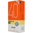 Смартфон Tecno Spark 40 Pro+ 256Gb 8Gb титан моноблок 3G 4G 2Sim 6.78" 1224x2720 Android 15 50Mpix 802.11 a/b/g/n/ac/ax NFC GPS GSM900/1800 Protect FM