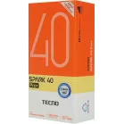 Смартфон Tecno Spark 40 Pro+ 256Gb 8Gb белый моноблок 3G 4G 2Sim 6.78" 1224x2720 Android 15 50Mpix 802.11 a/b/g/n/ac/ax NFC GPS GSM900/1800 Protect FM