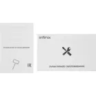 Смартфон Infinix X6725D Smart 10 128Gb 4Gb серебристый титан моноблок 3G 4G 2Sim 6.67" 720x1600 Android 15 8Mpix 802.11 a/b/g/n/ac NFC GPS Protect FM microSD max2048Gb