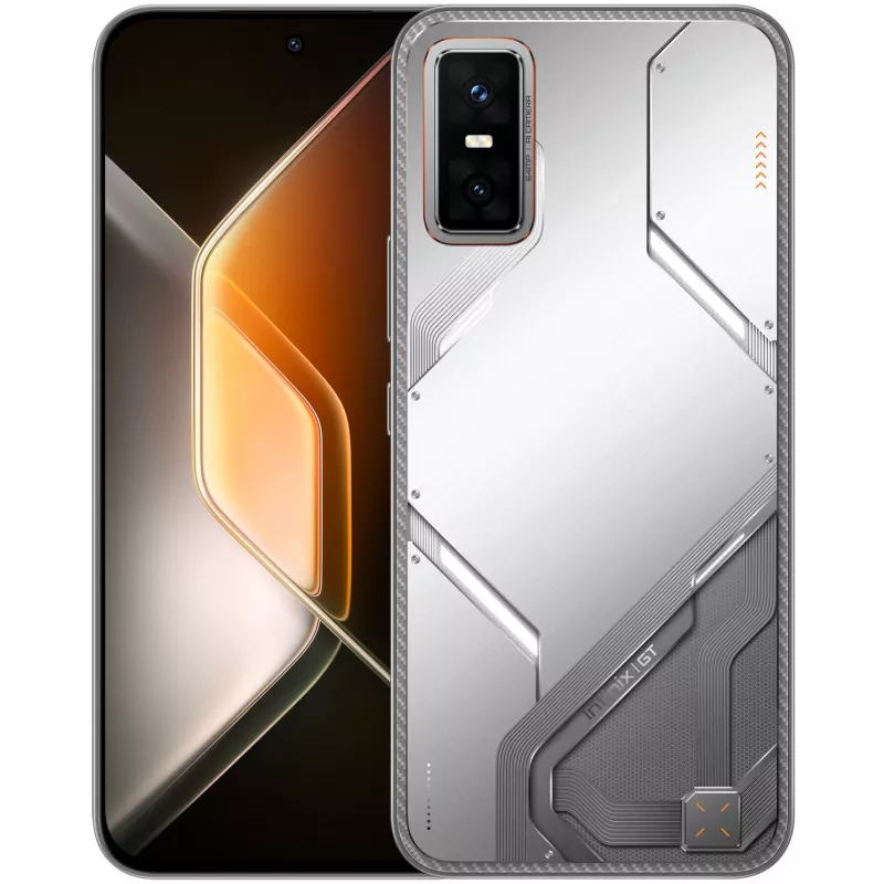 Смартфон Infinix X6876 GT 30 256Gb 8Gb белый моноблок 3G 4G 2Sim 6.78" 1224x2720 Android 15 64Mpix 802.11 a/b/g/n/ac/ax NFC GPS Protect FM