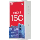 Смартфон Xiaomi Redmi 15C 256Gb 4Gb мятный зеленый моноблок 3G 4G 2Sim 6.9" 720x1600 Android 15 50Mpix 802.11 a/b/g/n NFC GPS Protect FM microSD max1024Gb