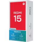 Смартфон Xiaomi Redmi 15 256Gb 8Gb фиолетовый моноблок 3G 4G 2Sim 6.9" 1080x2340 Android 15 50Mpix 802.11 a/b/g/n/ac NFC GPS Protect FM microSD max2048Gb