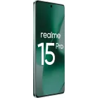 Смартфон Realme RMX5101 15 Pro 512Gb 12Gb зеленый моноблок 3G 4G 6.78" 1264x2780 Android 15 50Mpix 802.11 a/b/g/n/ac/6 NFC GPS GSM900/1800 GSM1900