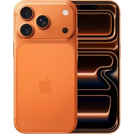 Смартфон Apple A3523 iPhone 17 Pro 512Gb 12Gb оранжевый моноблок 3G 4G 1Sim 6.3" 1206x2622 iOS 26 48Mpix 802.11 a/b/g/n/ac/ax/be NFC GPS Protect
