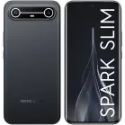 Смартфон Tecno Spark Slim 256Gb 8Gb черный моноблок 3G 4G 2Sim 6.78" 1224x2720 Android 15 50Mpix 802.11 a/b/g/n/ac/ax NFC GPS GSM900/1800 Protect FM