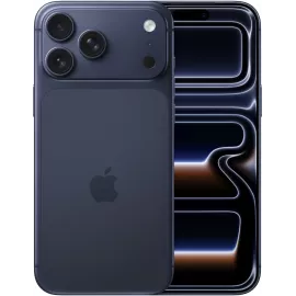 Смартфон Apple A3526 iPhone 17 Pro Max 2Tb 12Gb темно-синий моноблок 3G 4G 1Sim 6.9" 1320x2868 iOS 26 48Mpix 802.11 a/b/g/n/ac/ax/be NFC GPS Protect