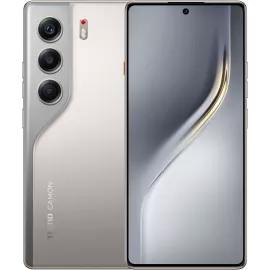 Смартфон Tecno Camon 40 128Gb 8Gb титан моноблок 3G 4G 2Sim 6.78" 1080x2436 Android 15 50Mpix 802.11 a/b/g/n/ac NFC GPS GSM900/1800 GSM1900 Protect FM microSD max1024Gb