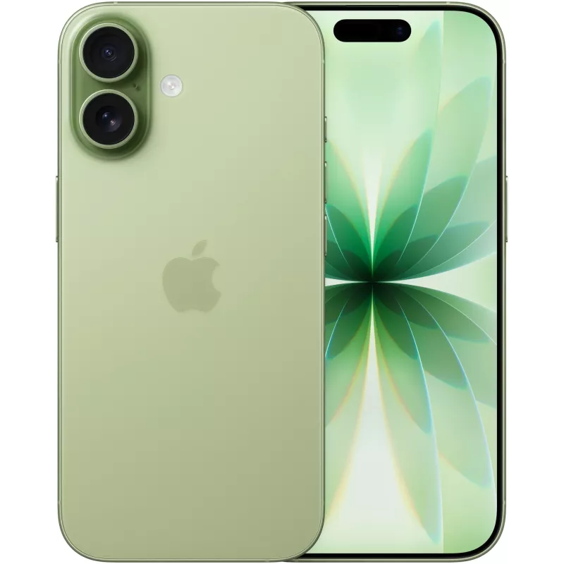 Смартфон Apple A3520 iPhone 17 256Gb 8Gb зеленый моноблок 3G 4G 1Sim 6.3" 1206x2622 iOS 26 48Mpix 802.11 a/b/g/n/ac/ax/be NFC GPS Protect