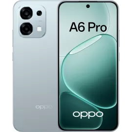 Смартфон Oppo A6 Pro 256Gb 8Gb зеленый моноблок 3G 4G 2Sim 6.57" 1080x2372 Android 15 50Mpix 802.11 a/b/g/n/ac NFC GPS GSM900/1800 GSM1900 Protect A-GPS microSDXC max2048Gb