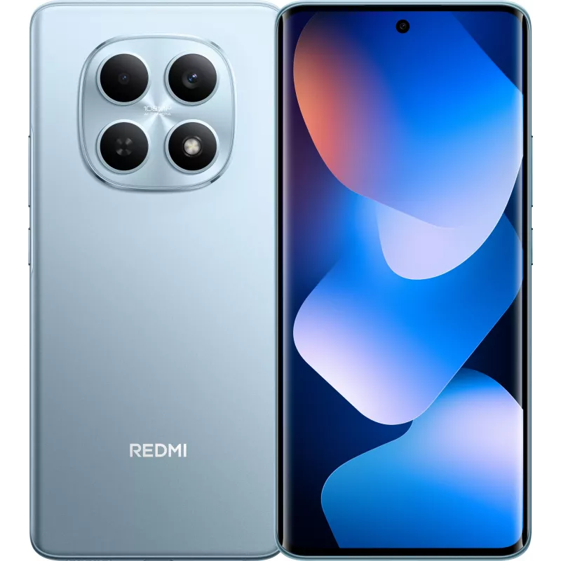 Смартфон Xiaomi Redmi Note 15 256Gb 8Gb голубой моноблок 3G 4G 2Sim 6.77" 1080x2392 Android 15 108Mpix 802.11 a/b/g/n/ac NFC GPS GSM900/1800 GSM1900 Protect microSD max2048Gb