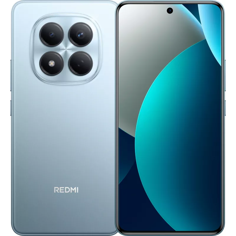 Смартфон Xiaomi Redmi Note 15 Pro 256Gb 12Gb голубой моноблок 3G 4G 2Sim 6.77" 1080x2392 Android 15 200Mpix 802.11 a/b/g/n/ac NFC GPS GSM900/1800 GSM1900 Protect microSD max2048Gb