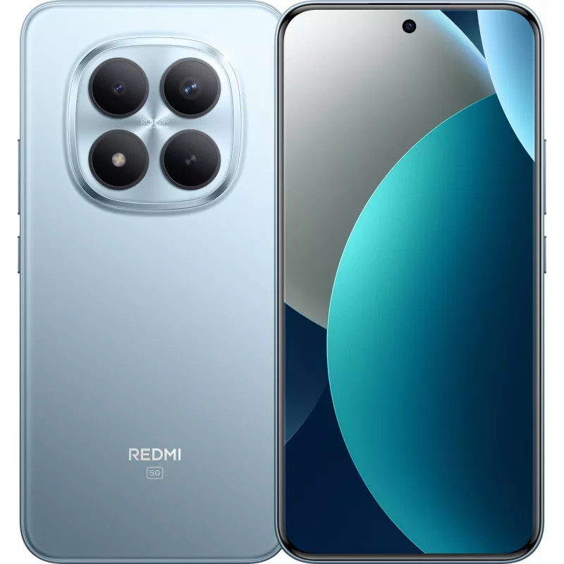 Смартфон Xiaomi Redmi Note 15 Pro+ 5G 256Gb 8Gb голубой моноблок 3G 4G 2Sim 6.83" 1280x2772 Android 15 200Mpix 802.11 a/b/g/n/ac/ax NFC GPS GSM900/1800 GSM1900 Protect