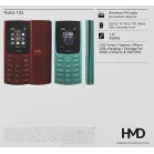 Мобильный телефон Nokia TA-1569 105 SS 0.048 черный моноблок 1Sim 1.8" 120x160 Series 30+ GSM900/1800 GSM1900 FM