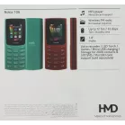 Мобильный телефон Nokia TA-1564 106 DS зеленый моноблок 2Sim 1.8" 120x160 Series 30+ GSM900/1800 GSM1900 FM microSD max32Gb