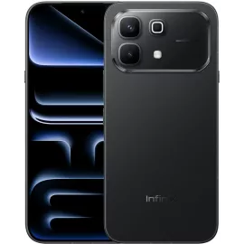 Смартфон Infinix X6879 Note 60 256Gb 8Gb черный моноблок 3G 4G 2Sim 6.78" 1208x2644 Android 16 50Mpix 802.11 a/b/g/n/ac NFC GPS GSM900/1800 GSM1900 Protect FM