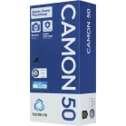 Смартфон Tecno Camon 50 256Gb 8Gb титан моноблок 3G 4G 2Sim 6.78" 1208x2644 Android 16 50Mpix 802.11 a/b/g/n/ac NFC GPS GSM900/1800 GSM1900 Protect FM