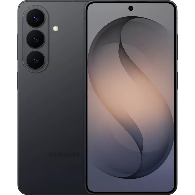 Смартфон Samsung SM-S942B Galaxy S26 256Gb 12Gb черный моноблок 3G 4G 2Sim 6.3" 1080x2340 Android 16 50Mpix 802.11 a/b/g/n/ac/ax/be NFC GPS GSM900/1800 GSM1900 Protect