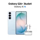 Смартфон Samsung SM-S947B Galaxy S26+ 256Gb 12Gb голубой моноблок 3G 4G 2Sim 6.7" 1440x3120 Android 16 50Mpix 802.11 a/b/g/n/ac/ax/be NFC GPS GSM900/1800 GSM1900 Protect