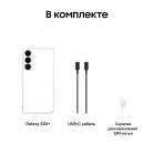 Смартфон Samsung SM-S947B Galaxy S26+ 512Gb 12Gb белый моноблок 3G 4G 2Sim 6.7" 1440x3120 Android 16 50Mpix 802.11 a/b/g/n/ac/ax/be NFC GPS GSM900/1800 GSM1900 Protect