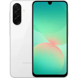 Смартфон Samsung SM-A266B Galaxy A26 5G 128Gb 6Gb белый моноблок 3G 4G 2Sim 6.7" 1080x2340 Android 15 50Mpix 802.11 a/b/g/n/ac NFC GPS GSM900/1800 GSM1900 Protect microSD max2048Gb