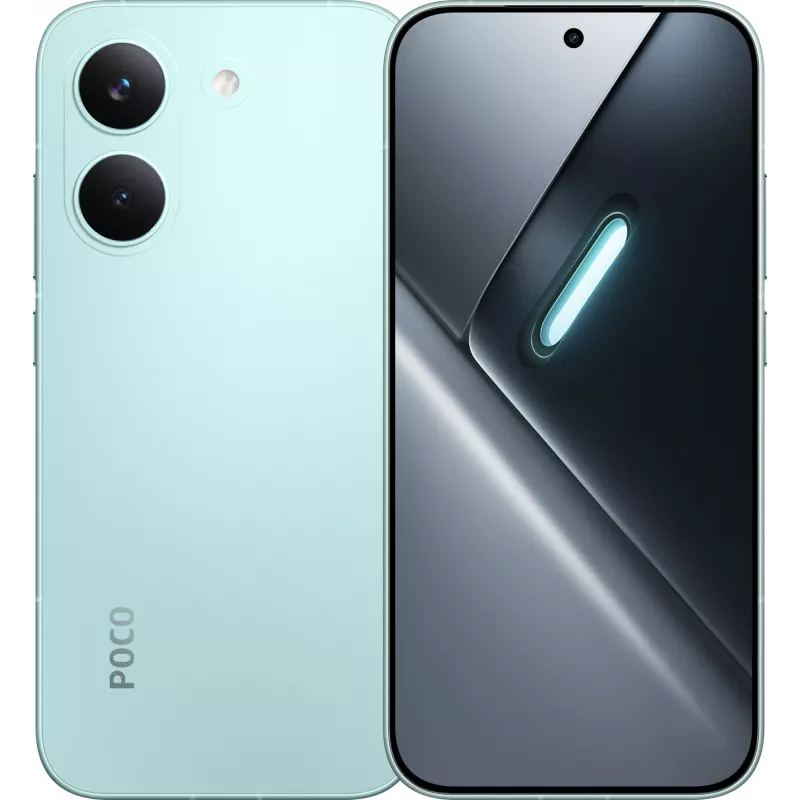 Смартфон Xiaomi Poco X8 Pro 512Gb 8Gb зеленый моноблок 3G 4G 2Sim 6.59" 1268x2756 Android 15 50Mpix 802.11 a/b/g/n/ac/ax NFC GPS Protect