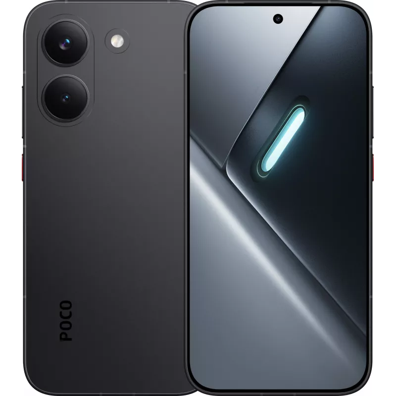 Смартфон Xiaomi Poco X8 Pro 512Gb 12Gb черный моноблок 3G 4G 2Sim 6.59" 1268x2756 Android 15 50Mpix 802.11 a/b/g/n/ac/ax NFC GPS Protect