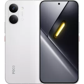 Смартфон Xiaomi Poco X8 Pro Max 256Gb 12Gb белый моноблок 3G 4G 2Sim 6.83" 1280x2772 Android 15 50Mpix 802.11 a/b/g/n/ac/ax NFC GPS Protect