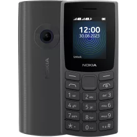 Мобильный телефон Nokia 110 DS TA-1567 0.048 черный моноблок 2Sim 1.8" 240x320 Series 30+ 0.3Mpix GSM900/1800 Protect MP3 FM microSD max32Gb