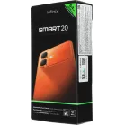 Смартфон Infinix X6840B Smart 20 64Gb 4Gb черный моноблок 3G 4G 2Sim 6.78" 720x1576 Android 16 8Mpix 802.11 a/b/g/n/ac NFC GPS GSM900/1800 GSM1900 Protect FM microSD max2048Gb