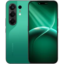 Смартфон Tecno Camon 50 256Gb 8Gb зеленый моноблок 3G 4G 6.78" 1208x2644 Android 16 50Mpix 802.11 a/b/g/n/ac NFC GPS GSM900/1800 GSM1900 Protect