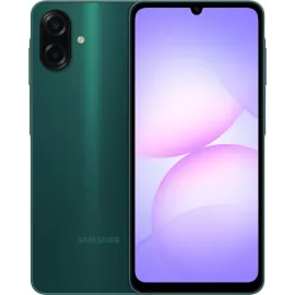 Смартфон Samsung SM-A075F Galaxy A07 64Gb 4Gb зеленый моноблок 3G 4G 2Sim 6.7" 720x1600 Android 15 50Mpix 802.11 a/b/g/n/ac GPS GSM900/1800 GSM1900 Protect microSD max2048Gb