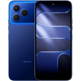 Смартфон Tecno Spark 50 128Gb 8Gb синий моноблок 3G 4G 2Sim 6.67" 720x1600 Android 16 50Mpix 802.11 a/b/g/n/ac/ax NFC GPS GSM900/1800 GSM1900 Protect FM microSD max2048Gb