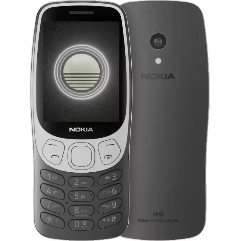Мобильный телефон Nokia TA-1618 3210 DS 128Mb черный моноблок 3G 4G 2Sim 2.4" 240x320 2Mpix GSM900/1800 GSM1900 MP3 FM microSD max32Gb