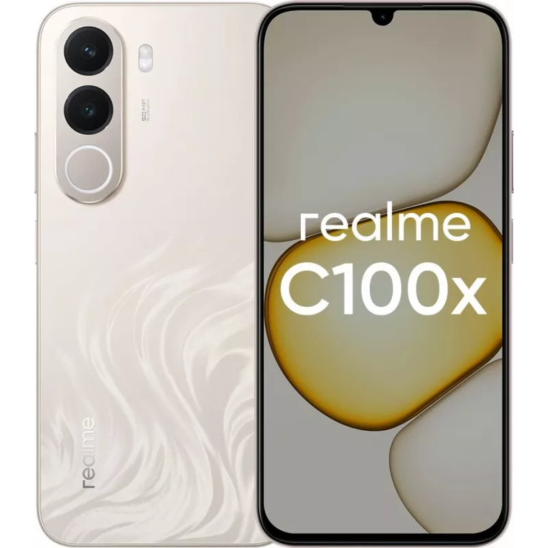 Смартфон Realme RMX5366 C100X 256Gb 4Gb белый моноблок 3G 4G 2Sim 6.8" 720x1570 Android 16 50Mpix 802.11 a/b/g/n/ac NFC GPS GSM900/1800 GSM1900 Protect FM microSD max2048Gb