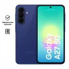 Смартфон Samsung SM-A276B Galaxy A27 5G 256Gb 8Gb синий моноблок 3G 4G 2Sim 6.7" 1080x2340 Android 16 50Mpix 802.11 a/b/g/n/ac NFC GPS GSM900/1800 GSM1900 Protect microSD max2048Gb