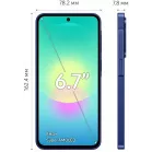 Смартфон Samsung SM-A276B Galaxy A27 5G 256Gb 8Gb синий моноблок 3G 4G 2Sim 6.7" 1080x2340 Android 16 50Mpix 802.11 a/b/g/n/ac NFC GPS GSM900/1800 GSM1900 Protect microSD max2048Gb