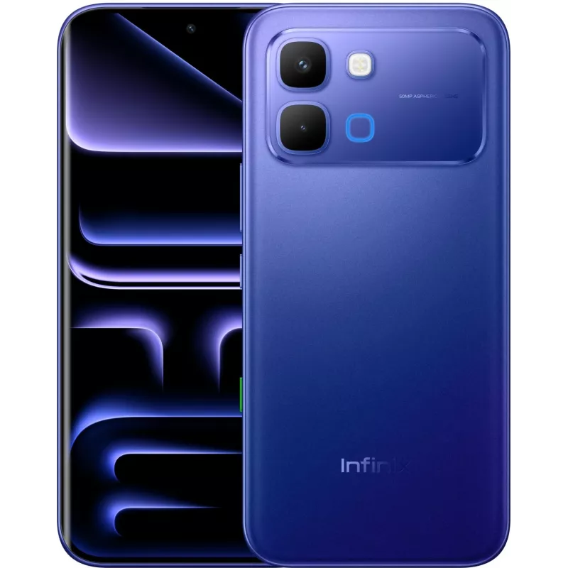 Смартфон Infinix X6887 Note Edge 128Gb 8Gb синий моноблок 3G 4G 2Sim 6.78" 1208x2644 Android 16 50Mpix 802.11 a/b/g/n/ac NFC GPS GSM900/1800 GSM1900 Protect FM