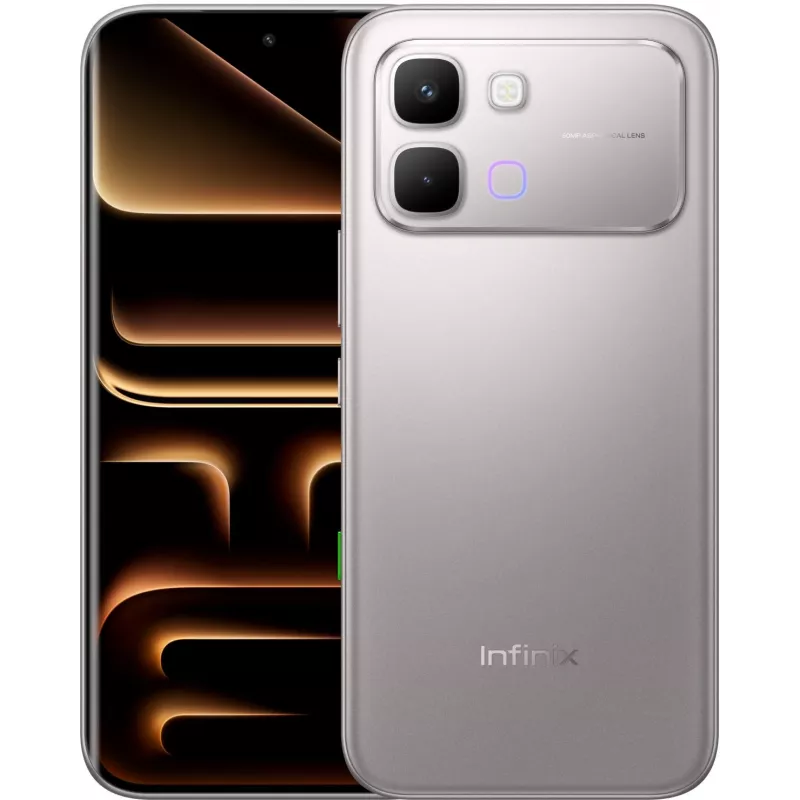 Смартфон Infinix X6887 Note Edge 128Gb 8Gb титан моноблок 3G 4G 2Sim 6.78" 1208x2644 Android 16 50Mpix 802.11 a/b/g/n/ac NFC GPS GSM900/1800 GSM1900 Protect FM