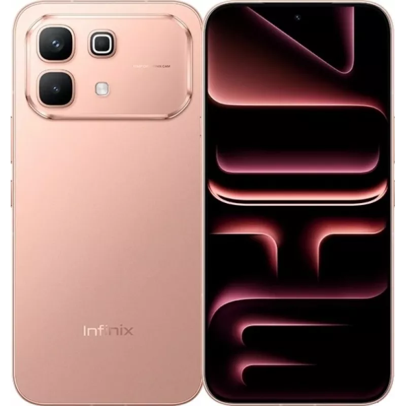 Смартфон Infinix X6879 Note 60 256Gb 8Gb розовое золото моноблок 3G 4G 2Sim 6.78" 1208x2644 Android 16 50Mpix 802.11 a/b/g/n/ac NFC GPS GSM900/1800 GSM1900 Protect FM