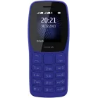 Мобильный телефон Nokia TA-1416 105 DS синий моноблок 2Sim 1.77" 120x160 Series 30+ GSM900/1800 Protect FM