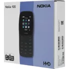 Мобильный телефон Nokia TA-1416 105 DS синий моноблок 2Sim 1.77" 120x160 Series 30+ GSM900/1800 Protect FM