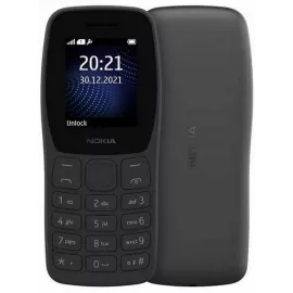 Мобильный телефон Nokia TA-1416 105 DS темно-серый моноблок 2Sim 1.77" 120x160 Series 30+ GSM900/1800 Protect FM