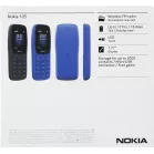 Мобильный телефон Nokia TA-1416 105 DS темно-серый моноблок 2Sim 1.77" 120x160 Series 30+ GSM900/1800 Protect FM