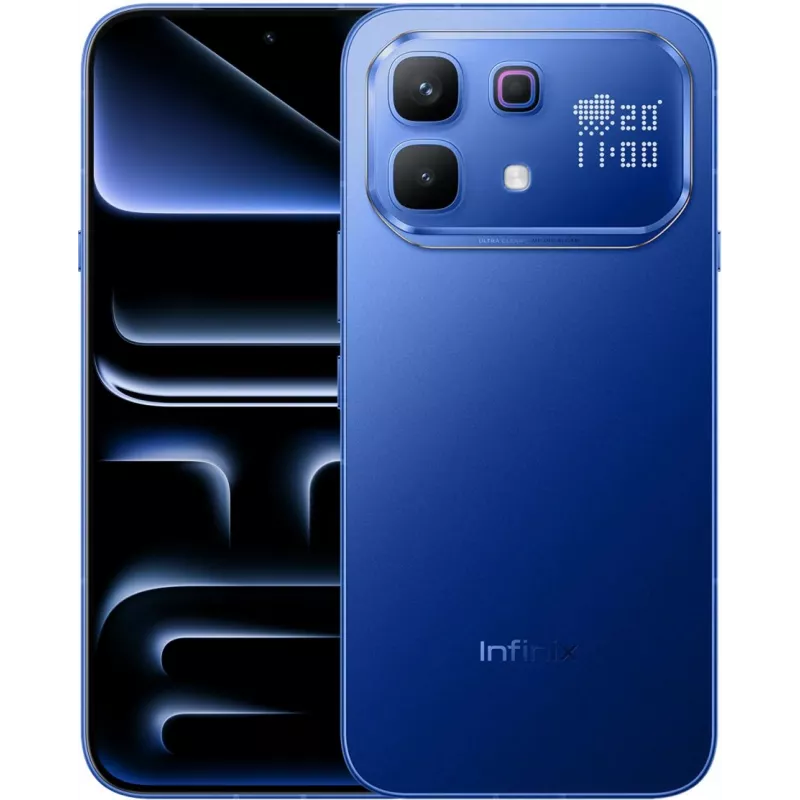 Смартфон Infinix X6878 Note 60 Pro 256Gb 8Gb синий моноблок 3G 4G 2Sim 6.78" 1208x2644 Android 16 50Mpix 802.11 a/b/g/n/ac/ax NFC GPS GSM900/1800 GSM1900 Protect FM