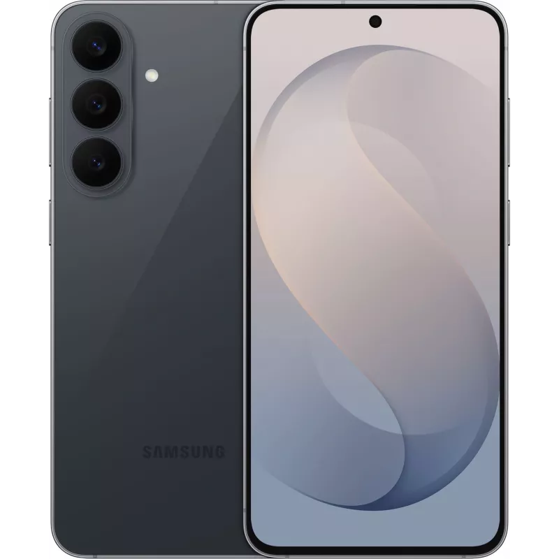 Смартфон Samsung SM-S741B Galaxy S26 FE 256Gb 8Gb черный моноблок 3G 4G 2Sim 6.7" 1080x2340 Android 17 50Mpix 802.11 a/b/g/n/ac/ax NFC GPS Protect