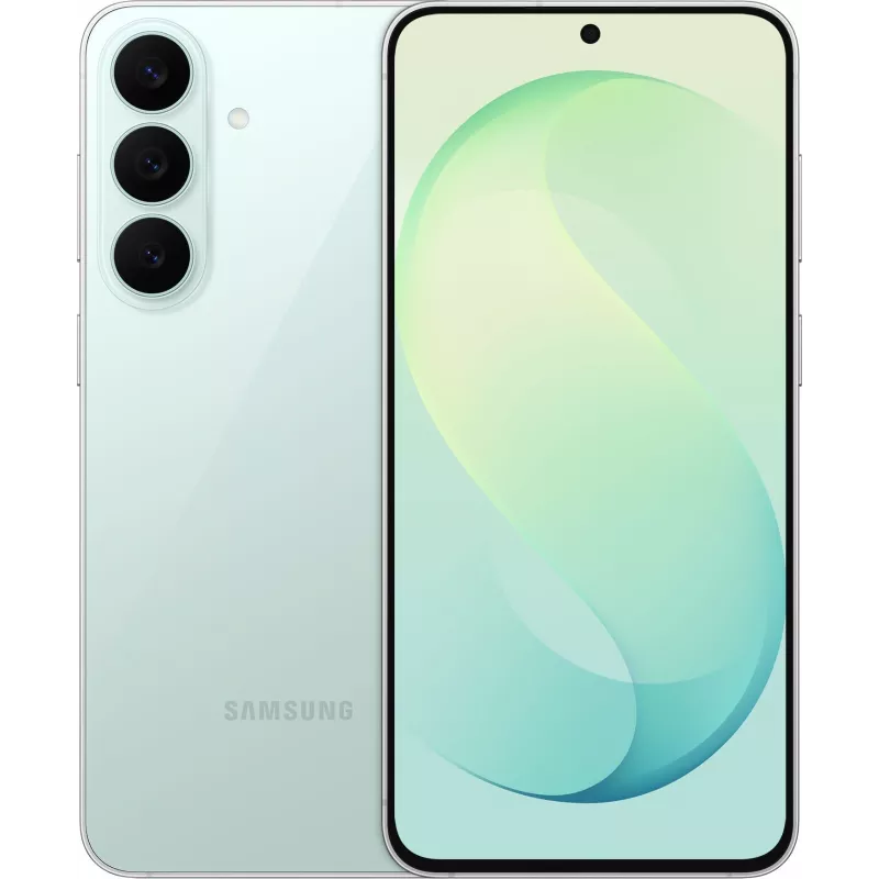 Смартфон Samsung SM-S741B Galaxy S26 FE 256Gb 8Gb зеленый моноблок 3G 4G 2Sim 6.7" 1080x2340 Android 17 50Mpix 802.11 a/b/g/n/ac/ax NFC GPS Protect